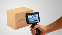 Impresora de Inyección de Tinta Portátil Inteligente, Recargable, con WiFi, Máquina de Codificación Digital para Impresión de Códigos QR, Códigos de Barras y Datos Variables