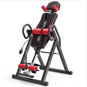 Mesa de Inversión Plegable de Acero Inoxidable RS de Alta Resistencia, Compacta, Antideslizante, con Altura Ajustable, para Estiramiento de Espalda, <span class=keywords><strong>Gimnasio</strong></span> en Casa - Product Image 3