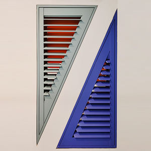 Легкая деревянная вентиляционная затвор ручной работы, простой вертикальный, отличный воздушный поток, встроенный для повседневного использования - Product Image 4