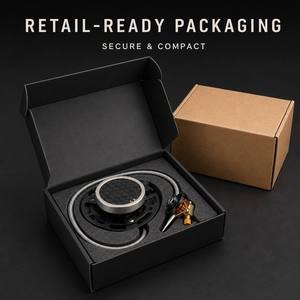 Opvouwbare mini-campingkachel met afstandsbediening, infraroodbrander, winddicht, UFO-vormig, draagbaar gasfornuis voor backpacking - Product Image 6