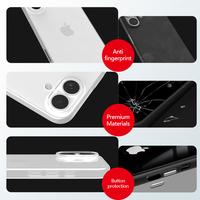 Twinscase pour iPhone 15 Pro étui pour iPhone étui PP 17 étui de téléphone portable accessoire de téléphone portable couverture de téléphone portable d'origine luxe