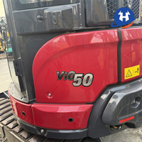 Mini-excavatrice sur chenilles haute performance compacte VIO55 ViO50 VIO80, modèle 2023, pour les projets de construction urbaine et d'aménagement paysager