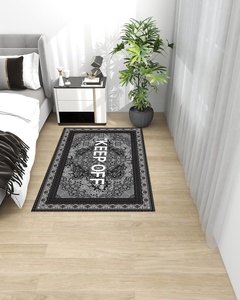 <span class=keywords><strong>Tapis</strong></span> populaire avec citation « <span class=keywords><strong>KEEP</strong></span> <span class=keywords><strong>OFF</strong></span> », décoration intérieure Hypebeast, <span class=keywords><strong>tapis</strong></span> de sol, <span class=keywords><strong>tapis</strong></span> de salle de bain, <span class=keywords><strong>tapis</strong></span> durables noirs pour le salon - Product Image 4