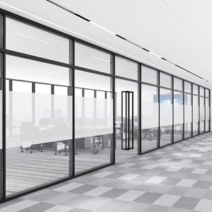 حواجز زجاجية مكتبية حديثة وفاخرة مصنوعة حسب الطلب للاستخدام في غرف المعيشة والمستشفيات والأماكن التجارية - Product Image 3