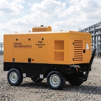 Compresor de Aire Portátil de Gran Cilindrada KSCY, Compresor de Aire de Alta Potencia para Minería y Perforación de Pozos