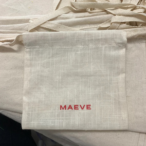 Borsa <span class=keywords><strong>con</strong></span> coulisse in cotone di bambù stampata personalizzata Eco Friendly sacchetto promozionale per imballaggio regalo <span class=keywords><strong>con</strong></span> Logo - Product Image 2