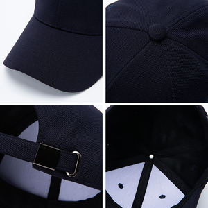 Nueva gorra informal de tela de rejilla de piña para mujer, gorra de béisbol en blanco de Color sólido para hombre, gorras de Venta caliente con logotipo personalizado - Product Image 4