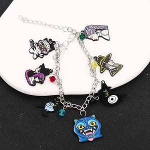 จี้โลหะผสมลายซีรีส์เน็ตฟลิกซ์จากโรงงาน สำหรับทำสร้อยข้อมือ DIY วงไอดอลเกาหลี ขายส่ง - Product Image 1