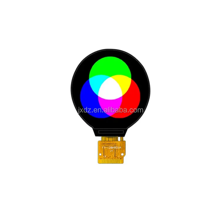 1.28 inch color round screen 240*240 resolution welding 12PIN SPI interface driver GC9A01
