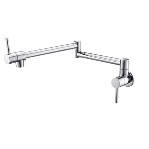 Offres Spéciales mitigeur en laiton <span class=keywords><strong>robinet</strong></span> de <span class=keywords><strong>cuisine</strong></span> noir bras oscillant pliant support mural <span class=keywords><strong>avec</strong></span> 2 trous Double Joint pour salle de bain - Product Image 4