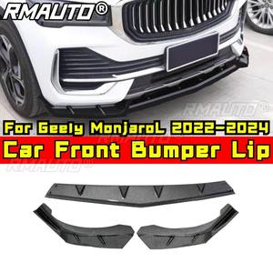 <b>Car</b> Front Bumper Lip Splitter <b>Diffuser</b> Spoiler Bumper Guard Body Kit <b>For</b> Geely MonjaroL 2022-2024 <b>Car</b> Accessories - Product Image 1