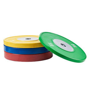 TELLUS poids libres commerciaux enduits de caoutchouc entraînement de conditionnement physique <span class=keywords><strong>disques</strong></span> d'haltérophilie pour les entraînements de gymnastique - Product Image 1