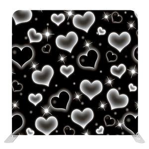 7.6x7.6 फीट डाई सबलिमिनेशन कस्टम मुद्रित उच्च गुणवत्ता फोल्डेबल एल्यूमीनियम पर्यावरण के अनुकूल पोर्टेबल फोटो बूथ पृष्ठभूमि - Product Image 2