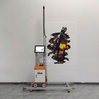 Impresora de Pared 4K con Cabezal Láser Dual y Sincronización IA, Dispositivo de Impresión Vertical de Inyección de Tinta UV para Arte Mural Exterior a Gran Escala y de Alta Velocidad