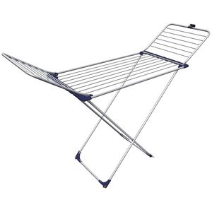 Traditional 16M <b>Cloth</b> Foldable Standing Type Laundry Stand Drying <b>Rack</b> for Bathroom Use - Product Image 1