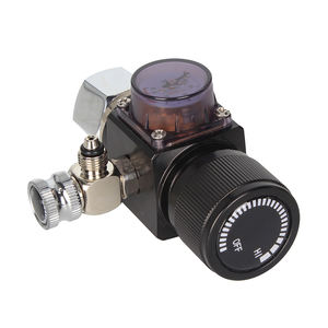 Regulador de control de gas <span class=keywords><strong>CO2</strong></span> de una sola etapa profesional con válvula solenoide Contador de burbujas de aluminio para acuarios - Product Image 6