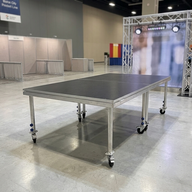 Portable Mobile Stage System Aluminum Alloy Event Platform for Wedding Concerts