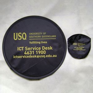 Jouets de dressage pour chiens de haute qualité avec logo personnalisé, éventail pliable avec pochette - Product Image 3