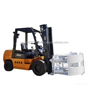 Montacargas Diésel Usado Hangzhou de 3.5 Toneladas de Capacidad, 3m de Altura de Elevación, Modelo 2023, Desplazador Lateral Eléctrico, Neumáticos Sólidos, 1 Año de Garantía - Product Image 1
