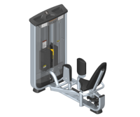 Appareil de musculation intégré GENIUSES T-5012 pour l'abduction et l'adduction des hanches