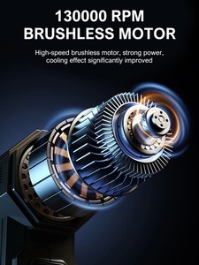 Souffleur d'air turbo puissant 280000 tr/min, moteur sans balais, poussée de 350g, ventilateur turbo 8000mAh, souffleur d'air puissant pour voiture - Product Image 5