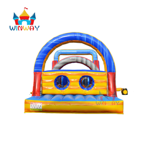 Circuito de Obstáculos Inflable Iridiscente Económico de Fábrica con Túnel de Arco y Tobogán, Parque Infantil Comercial para Aventuras al Aire Libre para Niños - Product Image 5