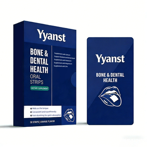 OEM/ODM Vitaminas Veganas Bajas en Grasa con Minerales para Apoyar la Absorción de Nutrientes, Tiras Orales Disolubles para Adultos para la Salud Ósea - Product Image 1