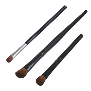 Pincel para sombra de ojos de pelo de poni, pincel de maquillaje de pelo de caballo con mango corto de 1,4 cm para aplicación de sombra de ojos - Product Image 5