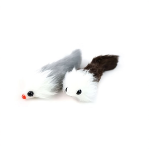 Yommy <b>Cat</b> <b>Toy</b> Mouse Plush 18cm <b>Interactive</b> Pet Plaything - Product Image 2