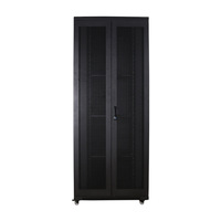 Harga Promosi 800*800*2.42 Meter Kabinet Mesh 42u, Kabinet Server Vertikal Standar 19-Inci