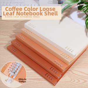 Quaderno con rilegatura a spirale e <span class=keywords><strong>anelli</strong></span> lisci non irritanti, copertina rimovibile in PP per agende, raccoglitori multicolore B5/A5 - Product Image 1