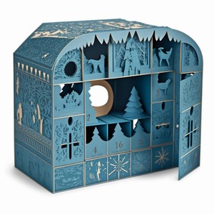 Custom Wholesale DIY <b>Gifts</b> <b>Empty</b> Surprise Christmas Cosmetic Blank Advent Calendar Countdown <b>Gift</b> Paper Packaging Cardboard <b>Box</b> - Product Image 5
