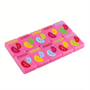 160瓷砖旅行麻将套装千禧粉色中美新加坡麻将独特的丙烯酸麻将瓷砖 - Product Image 2