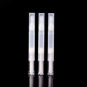 أحدث قلم تبييض شخصي للترويج بسعة 2 مل و3 مل و5 مل، أقلام جل لطيفة بتصميم ملتوي مع فرشاة تحمل اسم العلامة التجارية - Product Image 3