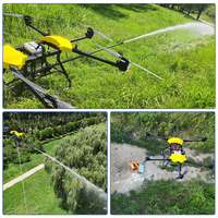Drone de lutte contre les incendies à haute pression en plastique avec pompe à eau, prêt à voler, 4100 PSI, pour usage domestique et lavage de voitures