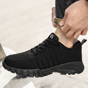 Botte de travail respirante de mode de protection industrielle Offre Spéciale baskets décontractées chaussures de sécurité à bout en acier pour hommes chaussures de sécurité - Product Image 4