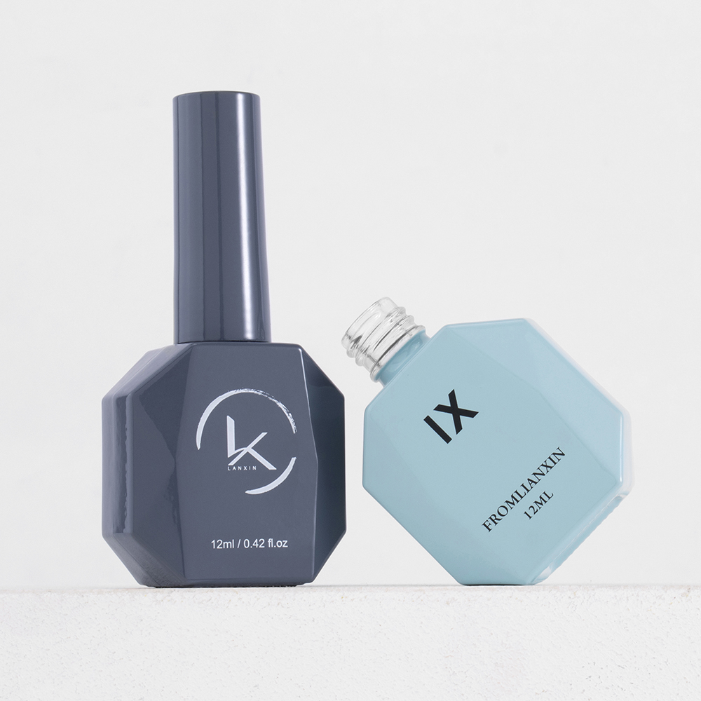 gel polish bottle 3d logo