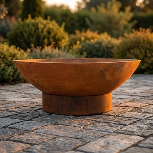 Brasero portable d'extérieur en métal noir avec support <span class=keywords><strong>trépied</strong></span> <span class=keywords><strong>pour</strong></span> terrasse, jardin, camping, chauffage et décoration – Chauffage au charbon de bois - Product Image 6