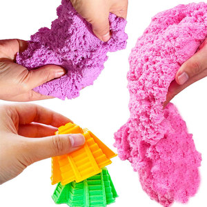 Kit de rentrée scolaire en gros, cadeaux de Noël et d'anniversaire, bac sensoriel <span class=keywords><strong>licorne</strong></span>, jouets de sable magique avec bac à sable pour tout-petits et filles - Product Image 6