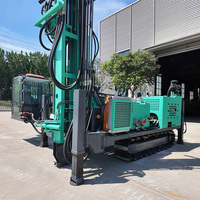 Sondeuse à circulation inversée (RC) pour forage et échantillonnage de carottage rocheux, profondeur 500 m, adaptée aux formations de granit dur et de calcaire