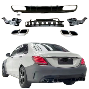 Kit de Reemplazo de Parachoques y Guardabarros de Alta Calidad para <span class=keywords><strong>Mercedes</strong></span>-Benz <span class=keywords><strong>Clase</strong></span> C <span class=keywords><strong>AMG</strong></span> C63 MINGHAO (210x54x56) - Product Image 4