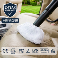 Équipement de detailing automobile électrique mobile pour intérieur de voiture, haute température 110°C, démarrage rapide en 20s, poignée IP67, 1800W, pour sellerie et hôtellerie