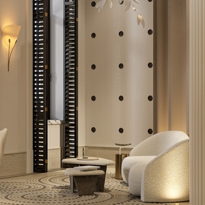 Servicio de Diseño de Interiores para Salones de Belleza de Lujo: Mostrador de Recepción de Mármol a Medida con Mobiliario de Spa y Centro de Equipamiento para Tiendas - Product Image 6