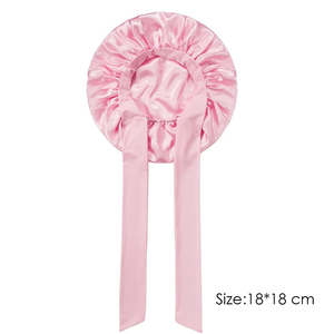 Gorro de Dormir de Poliéster de Doble Capa, Ajustable, de Lujo, Personalizable y Reutilizable, con Banda para Atar, Venta al Por Mayor - Product Image 2