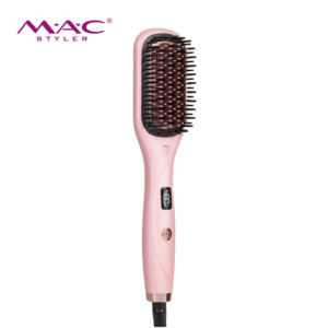 แปรงหวีผมไฟฟ้า <span class=keywords><strong>MAC</strong></span> Professional สีชมพู ร้อนเร็ว สำหรับใช้ในบ้าน - Product Image 4