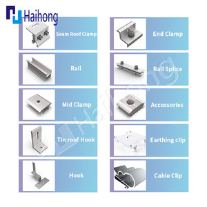 Năng lượng mặt trời giá đường sắt giá cả cạnh tranh năng lượng mặt trời gắn bảng điều khiển năng lượng mặt trời gắn ray bán buôn gắn kết năng lượng mặt trời đường sắt Kit gạch - Product Image 5