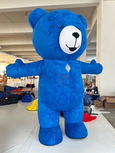 Disfraz de Mascota Inflable de Oso <span class=keywords><strong>FNAF</strong></span> de SAYGO, Disfraz de Mascota de Oso de Peluche Inflable de FRED Fazbear para Niñas y Adultos - Product Image 4