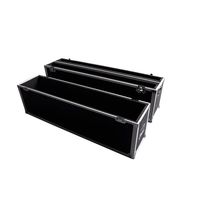 Boîte de protection d'écran TV personnalisée 45 55 65 75 pouces avec flight case en éponge EVA intégrée et boîte en alliage d'aluminium