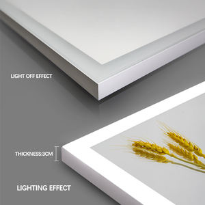 Espejo de pared LED de alta calidad impermeable rectangular de nuevo diseño con luz LED de pantalla táctil - Product Image 4