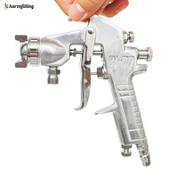 Accessoires pour compresseur d'air : Pistolet de pulvérisation pneumatique à haute atomisation avec pot inférieur pour retouche de peinture automobile et de meubles